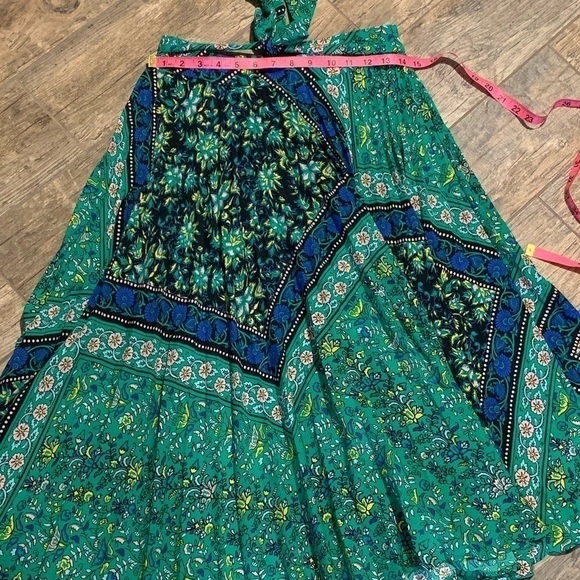 Women’s Topshop green paisley print skirt - Picture 5 of 6